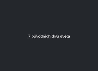 7 původních divů světa