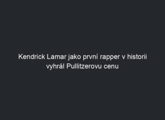 Kendrick Lamar jako první rapper v historii vyhrál Pullitzerovu cenu