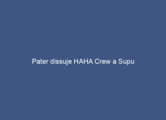 Pater dissuje HAHA Crew a Supu