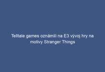 Telltale games oznámili na E3 vývoj hry na motivy Stranger Things
