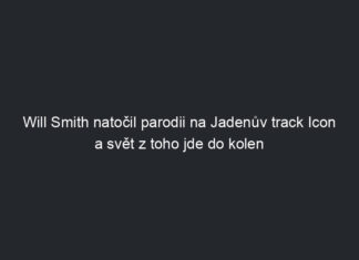 Will Smith natočil parodii na Jadenův track Icon a svět z toho jde do kolen